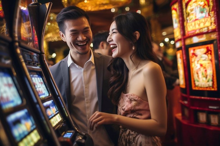 Panel kontrol taruhan di Bigger Bass Bonanza